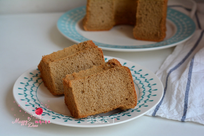 #aca烤明星大赛#oil-free Coffee Chiffon Cake recipe