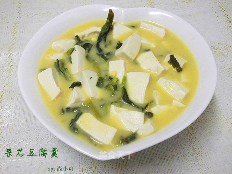 Vegetable Core Tofu Soup recipe