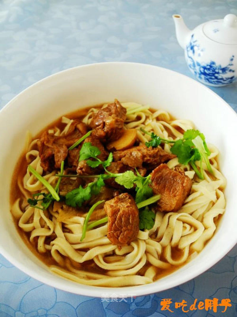 Braised Beef Noodles recipe