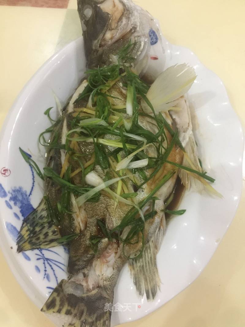 Steamed Osmanthus Fish recipe