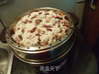 Pork Ribs and Sticky Rice Claypot Rice recipe