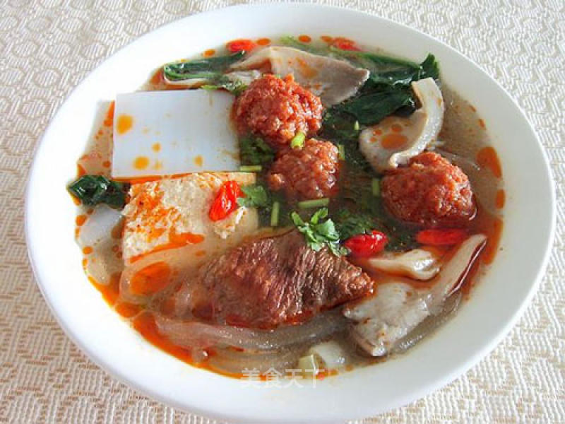 Beef Meatball Soup-xinjiang Taste recipe