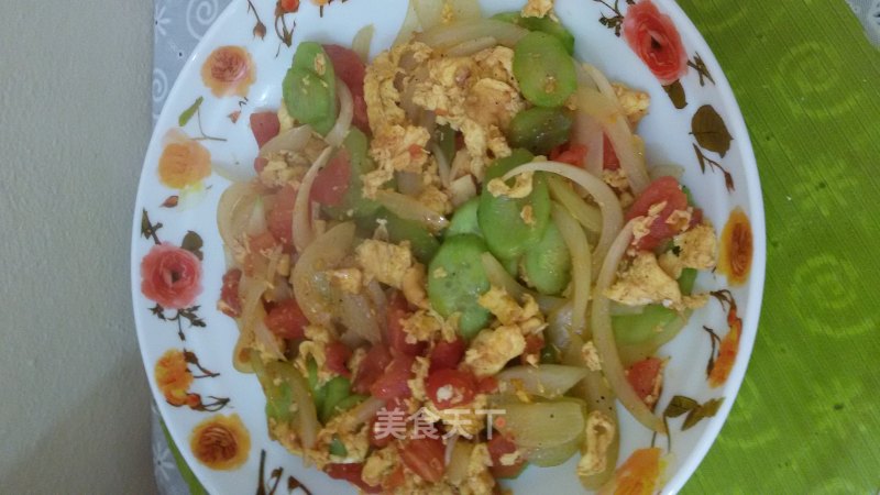 Stir-fried Vegetables with Homemade Eggs