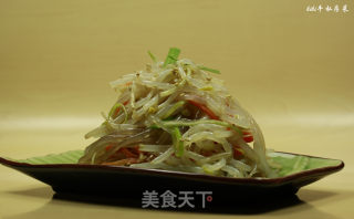 Kiki Beef's Private Kitchen 13-cold Mung Bean Sprouts recipe