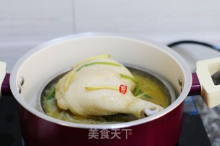 #trust之美# Steamed Chicken Drumsticks with Salt Baked Chicken Noodle recipe