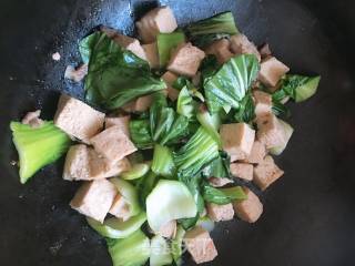 Frozen Tofu and Roasted Rape recipe