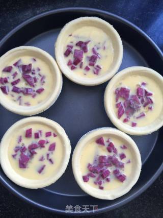 Purple Sweet Potato Tart recipe