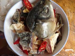 Smoke-free Kitchen in Summer [steamed Ginger-scented Dried Fish] recipe