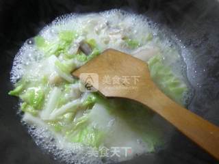 Cabbage Boiled Shrimp Babble recipe