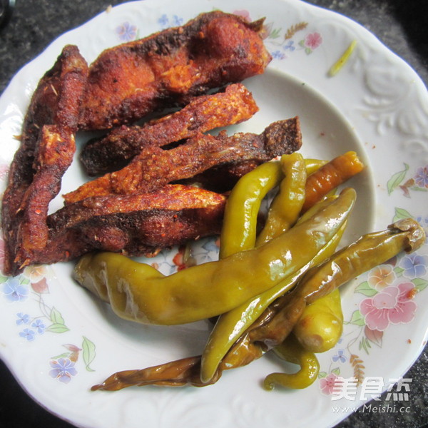 Steamed Cured Fish with Sour Chili recipe