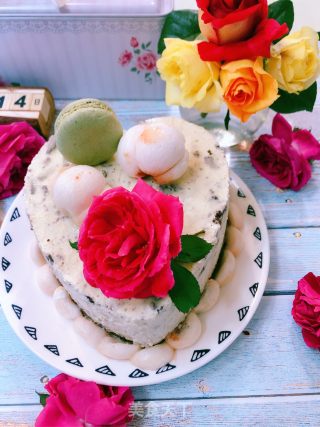 Light Fat Durian Cheese Oreo Cake recipe