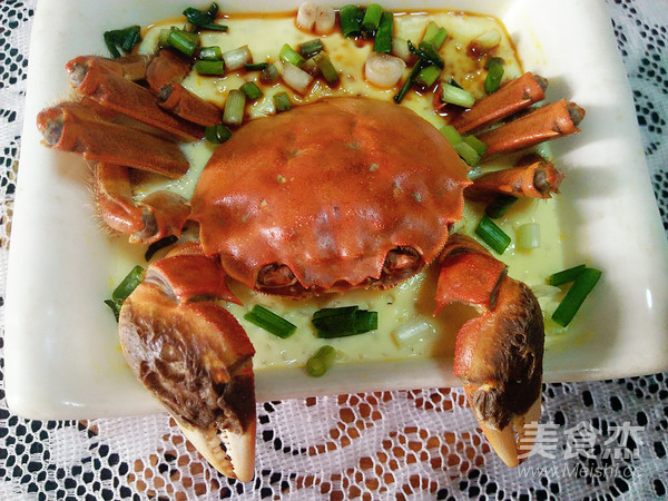 Crab Steamed Custard recipe