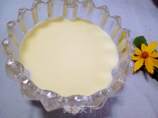 Double Rice Milk Pudding#宝宝辅食# recipe