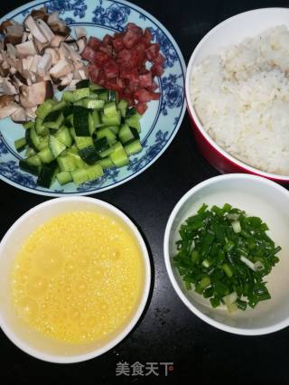 Assorted Egg Fried Rice recipe