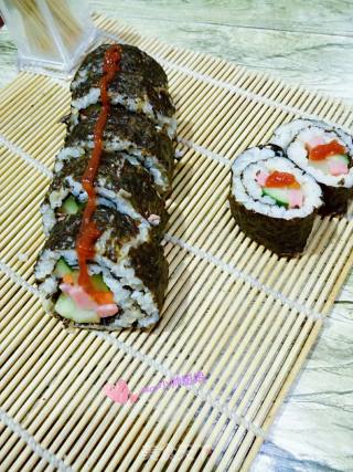 Colorful Sushi Rolls recipe