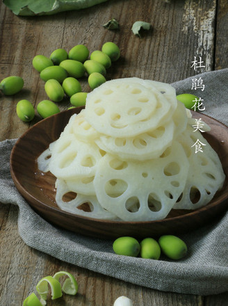 Sweet and Sour Lotus Root Slices
