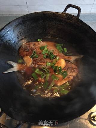 Braised Pomfret recipe