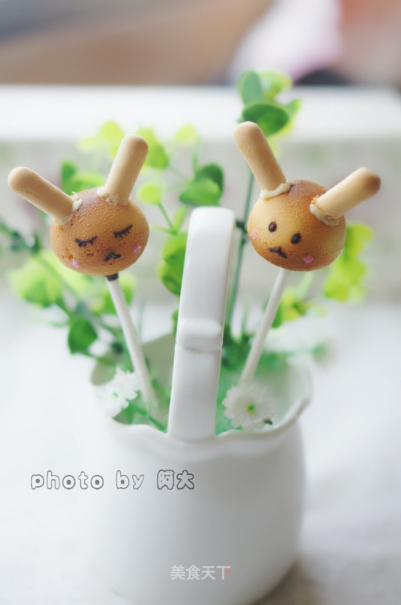 Bunny Lollipop Cake recipe