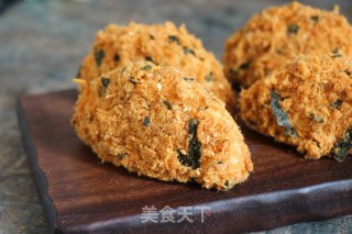 #the 4th Baking Contest and It’s Love to Eat Festival# Meat Floss Xiaobei recipe