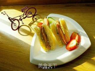 The Second Bullet of The Chobe Salad Trial Report---teriyaki Sandwich recipe