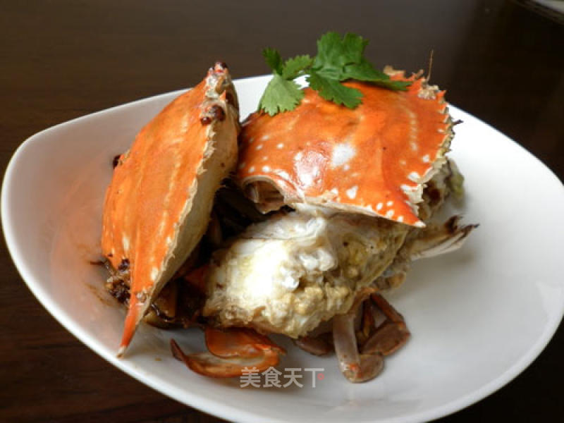 Fried Crab with Ginger Oil recipe