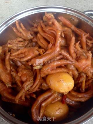 Braised Chicken Feet Duck Feet recipe