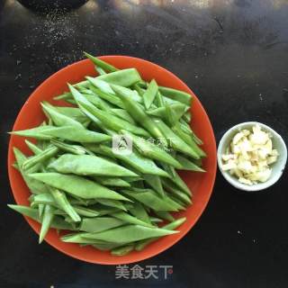 Sauteed Sword Beans recipe