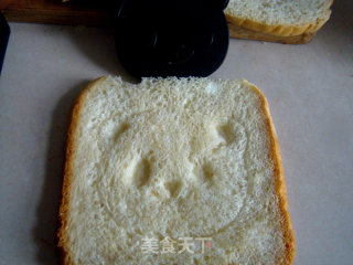 Cute Breakfast---panda Sandwich recipe