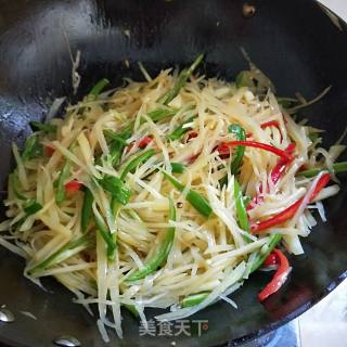 Double Pepper Potato Shreds recipe