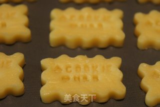 [my Baking Time] One of My Favorite Biscuits---egg Yolk Crispy Biscuits (caramel, Printing) recipe