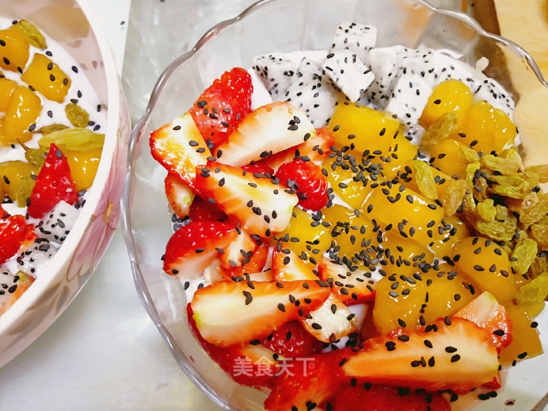Taro Balls Fruit Fish recipe