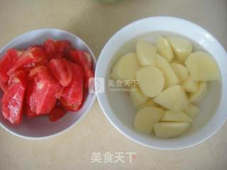 Stewed Beef Brisket with Tomato and Potato recipe
