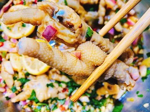 【lemon Chicken Feet】sour and Spicy Appetizer, Enjoyable to Bite recipe
