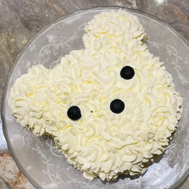 Simple Version of Cute Bear Cake recipe