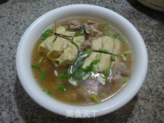 Noodle Knot Pork Ribs Soup recipe