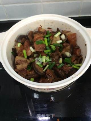 Braised Pork with Mushroom recipe