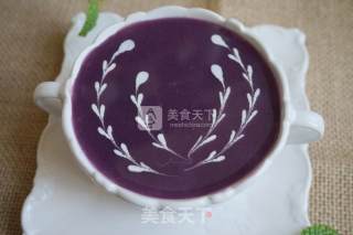 Purple Sweet Potato Glutinous Rice Paste recipe