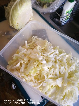Simple Korean Spicy Cabbage recipe