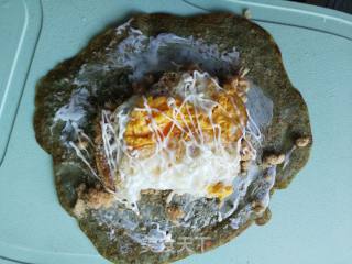 Mugwort Egg Rolls recipe