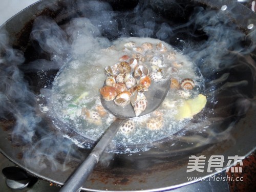 Boiled Flower Snail recipe