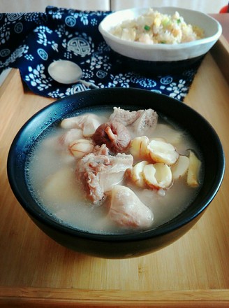 Lotus Seed Water Chestnut Soup