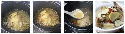 Stewed Boy Chicken with Cordyceps recipe