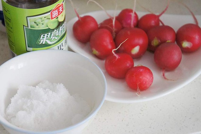 Sweet and Sour Diced Radish recipe