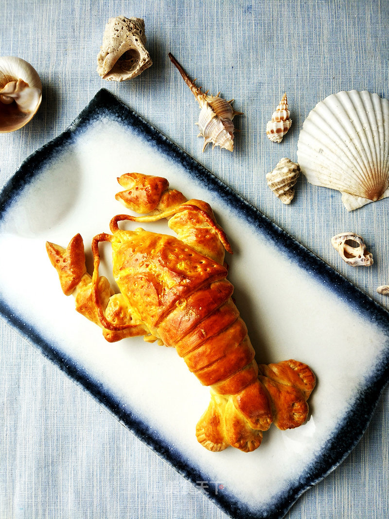 #aca烤明星大赛# Lobster Soy Milk Bread recipe