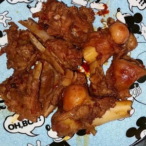 Sauce-flavored Lamb Bones recipe