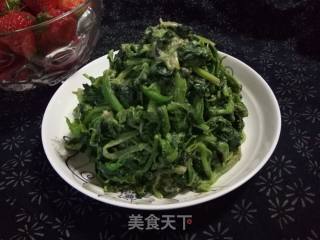 Spinach with Tahini Sauce recipe
