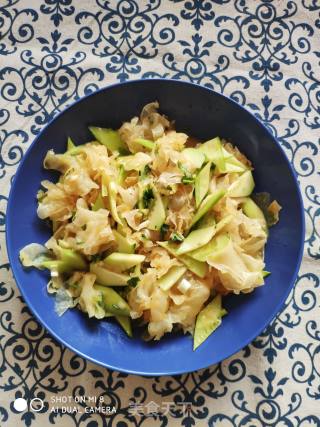 Cold Vegetables, Tremella and Cucumber recipe