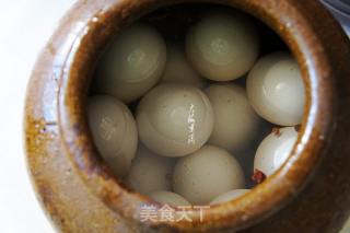 Pickled Salted Goose Eggs recipe