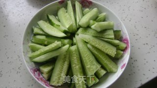 Cold Cucumber 〖summer Harvest Vegetables〗 recipe