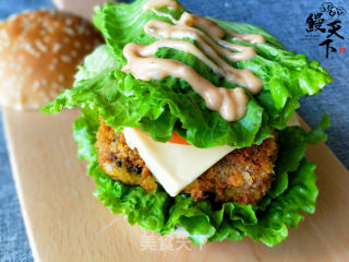 Pan-fried Eel Steak Burger recipe